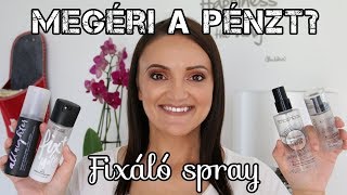 Megéri a pénzt? | Fixáló spray