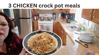 3 crock pot - Stress Free Dinners, only 5 minutes to Prep