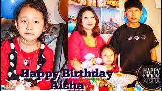 Happy Birthday, Aisha. Celebrating 6th birthday at Lancaster, PA.