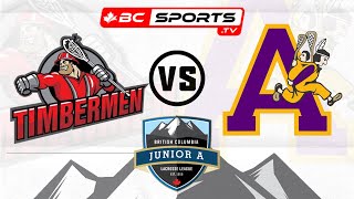 BCJALL - Nanaimo Timbermen @ Coquitlam Adanacs - July 2, 2023