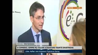 18/5/2016 - I dati sul commercio elettronico in Italia (Rainews 24)