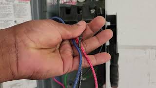 How to wire 3phase 30 Amp disconnect