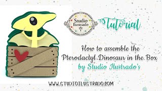 How to assemble the Pterodactyl Dinosaur in the Box by Studio Ilustrado