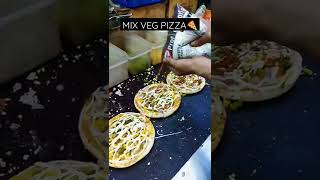 Mix veg pizza | Pizza | Veg pizza🍕 | Street food | thp | #shorts #mixveg