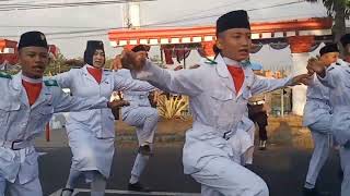 YEL YEL PASKIBRA KEC MOJOWARNO,SETELAH UPACARA