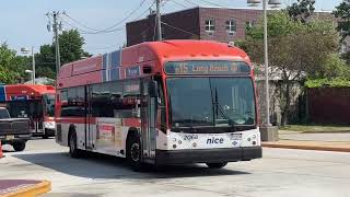 NICE Buses @ Mineola, Hempstead & Roosevelt Field Mall - 6/14/2024