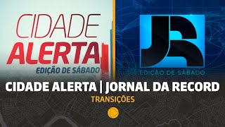 HD | Final do Cidade Alerta e escalada do Jornal da Record edição de Sábado - 18/04/2020