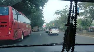 Indah Nya Dipagi Hari Jalan Benteng Betawi Kota Tanggerang Sangat Sejuk