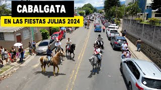 Cabalgata en Santa Ana, El Salvador