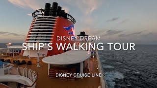 Disney Dream Ships Walking Tour Disney Cruise Line