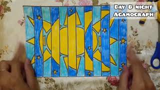 ART & CRAFT: "DAY & NIGHT AGAMOGRAPH" (K1 Activity)