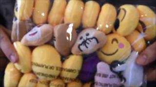 Emoji Keychain Decorations Emoji Party Favors Kids' Toy