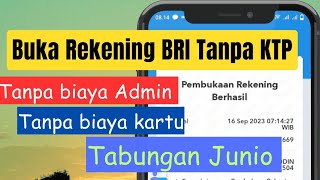 Cara Buka Rekening Junio di BRIMO - Full Sampai Berhasil