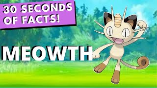 Meowth Facts You Didn't Know | Pokémon Facts #Shorts