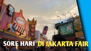 Sore hari di jakarta fair kemayoran 2024