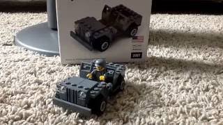 Brickmania | US ARMY JEEP