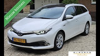 Toyota Auris 1.8 Hybrid Aspiration panoramadak half leer