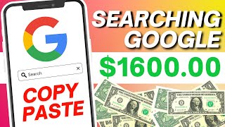 Copy & Paste To Earn $1600+ Using Google (FREE TOOL) | Make Money Online