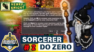 RUBINOT - HENRY SORCERER DO ZERO EPISÓDIO 02 | PRIMEIRA VISITA NO HENRICUS | TIBIA