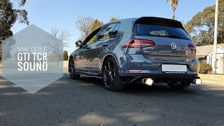 VW Golf GTI TCR Full Sound Video - Stock Standard