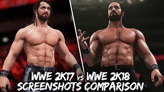 WWE 2k16 VS WWE 217 VS WWE 2k18 !! Screenshots Comparison !!!