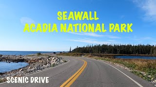 Scenic Drive on Seawall Acadia National Park | Southwest Harbor, Maine