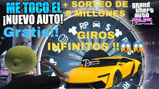 Cómo conseguir el VEHICULO de la RULETA del CASINO GTA 5 online  |*TRUCO  de la RULETA del CASINO*