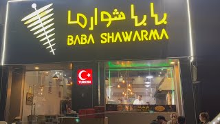 BABA SHAWARMA | Turkish Shawarma Spot | Best juicy Shawarma | Muscat | Oman | Barka 🇴🇲