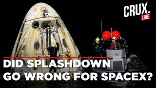 NASA Live | SpaceX Live | Why Was SpaceX Crew 8 Astronaut Hospitalized After Dragon Splashdown?