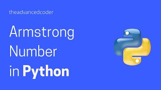 Armstrong Number Python Program in Hindi | Python Programs