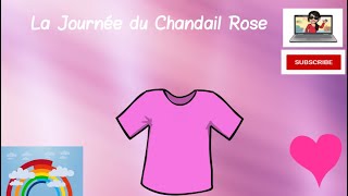 La Journée du Chandail Rose. Soyez gentil avec Madame T! 😎