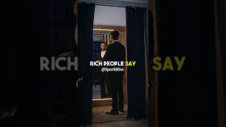 Sigma Rule ✅️ #9 || Rich People Say...📈 || #shorts #attitude #motivationalquotes #motivation