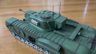 TONGDE 1/16 RC CHURCHILL MK VII TANK - UNBOXING