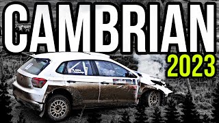 CAMBRIAN RALLY 2023 - Flat-Out & Sideways Action, Crashes, Fast Gravel Stages & MORE!