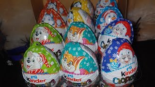 #Новогодний Киндер🎄#Рождественская почта #Рождественнский поезд Kinder Surprise VV 20/21 Новинка