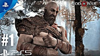 God of War: Gameplay  Part -1 [PS5]  (No Commentry) (NG+)