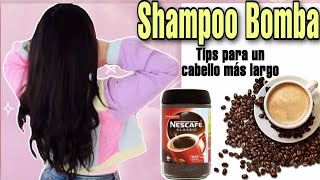 ♡SHAMPOO BOMBA PARA CRECE EL PELO RAPIDO | DIY Shampoo magico de Cafe | Champú Bomba de Cafe  ♡