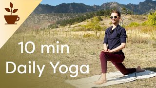 10 min Daily Morning Yoga Routine | Beginner Yoga