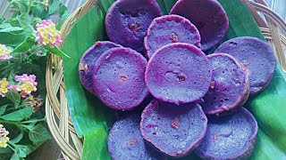 RESEP KUE BINGKA UBI UNGU | KUE LUMPUR UBI UNGU