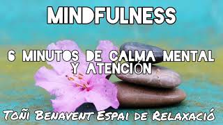 Meditación MINDFULNESS para * Calmar la Mente y Activar la Atención | 6 minutos de Calma Mental 🧘‍♀️