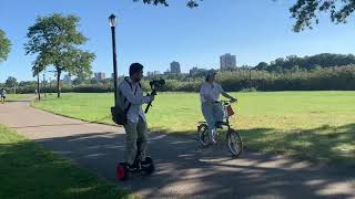 Segway Ninebot S for filming | Sony a7c | Tamron 17-28