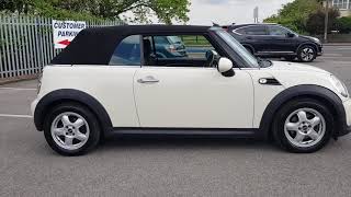 2011 Mini Convertible 1.6 One 2dr (PEPPER PACK)