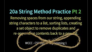 20a String Method Practice Pt 2