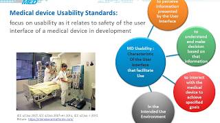 Medical Device Usability: Highlights of European Regulations and the Latest Standards