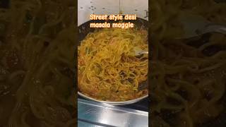 Street style Desi masala Maggie 😋 #shorts #streetstylemaggie #ytshorts #cookingshorts #food