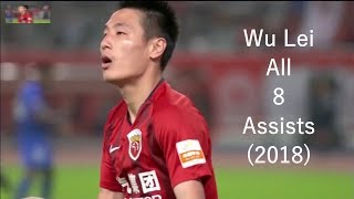 Wu Lei All 8 CSL Assists For 2018  by：FailGoal.com