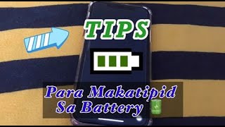 MGA TIPS PARA MAKATIPID SA BATTERY NG CELLPHONE