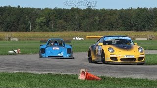 On track: Radical SR3 vs Porsche 997 GT3 Cup