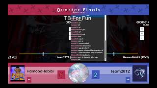 [4] HamoodHabibi vs [11] team28TZ -QF (Tacos' Aim Cup)