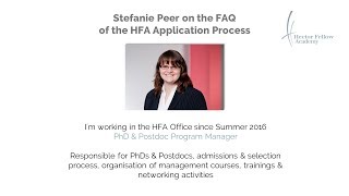 Hector Fellow Academy Webinar on the FAQ